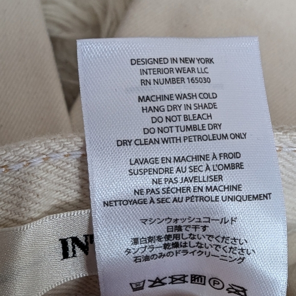 INTERIOR The Ty high-rise wide-leg jeans Ecru 31 - Picture 10 of 14